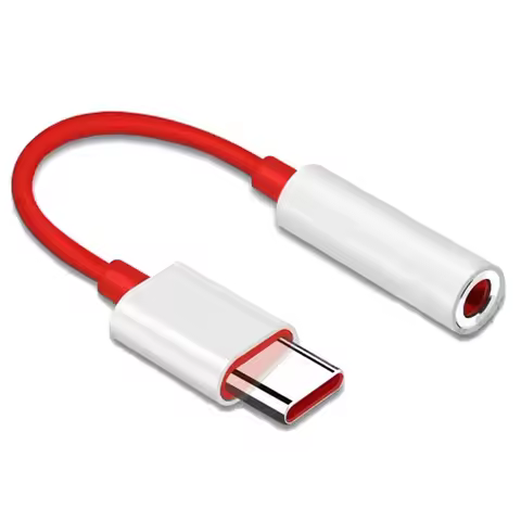 Original Oneplus 10 9 8 7T Pro 7 9R 8T Nord 2 5G USB Type C To 3 5MM Headphone Jack Adapter Audio Au
