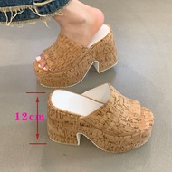 Simple 11CM Fashion High Heels Sandals Women