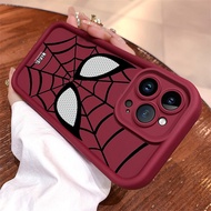 Case OPPO R11 R11S R15 R15 Pro R15B R15M R17 Phone Casing Marvel Couples Angel Eyes Cool Spider Man Brand Fashion Cartoon Soft Cover