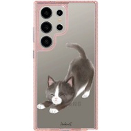Ariel Watercolor小黑貓iPhone三星氣墊防摔/標準防摔/鏡面手機殼