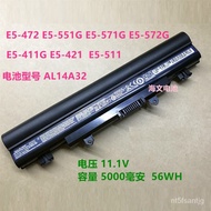 TMXW Original ACER  AL14A32 Laptop Battery For Acer E14 E15 E5-411 E5-421 E5-471 E5-511 E5