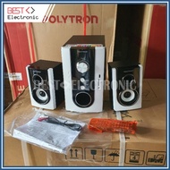 Speaker Aktif Polytron Pma 9300 Pma9300 Pma-9300 Bluetooth - Putih