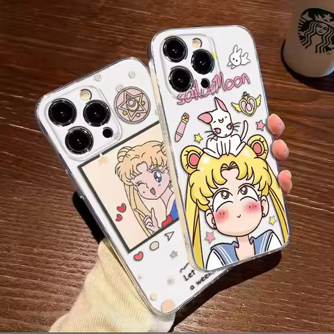 S-Sailor M-Moon cartoon Soft Case for LG K71 K8 Plus K9 Lite Q510 K92 Q92 Stylo 6 7 V40 V50 V60 Velv