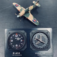 [Against the CLOCK] World Time Control GMT Aero Dashboard Clock
