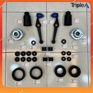 30 ITEM COMPLETE SET FOR PERODUA KANCIL 660/850 - LOWER ARM/CROSSMEMBER BUSH/ABSORBER MOUNTING/COIL SPRING