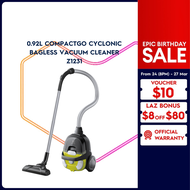 Electrolux Z1231 - CompactGo Cyclonic Bagless Vacuum Cleaner with 2 Years Warranty