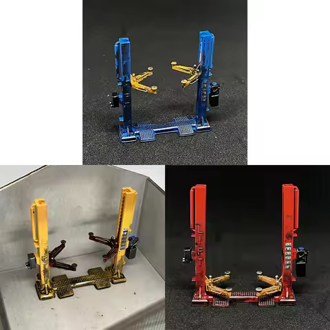 1:64 lift model is suitable for 1/64 car model modification scene accessories toys