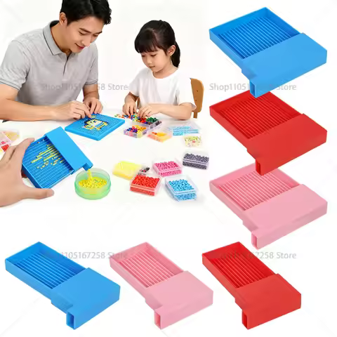 3D printed Beads Tool, DIY craft organizer for pearl beads, pony beads, and embroidery seeds, multi