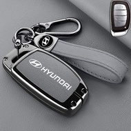 3 4 button alloy Hyundai Car Key Cover Case Shell for Sonata Elantra Tucson ix25 Creta ix35 Case Cov