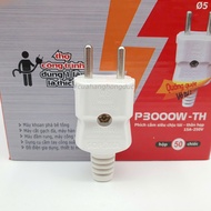Super Heavy Duty Plug 3000W 5mm Pin Narrow Body P3000W-TH SOPOKA