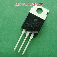 5ชิ้น KA7915 KA7815ไป-220 KA7915ETU KA7815ETU TO220 1.5A/15V ทรานซิสเตอร์ใหม่แบบดั้งเดิมควบคุมสามขั้