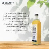 Bentong Ginger, Garlic, Lemon, Organic Apple Cider Vinegar, Organic Raw Honey - Natural Extract _ JC Heart Cleanser