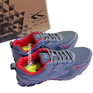 Sepatu Sneakers Tali Olahraga Cowok Laki-laki Pria & Cewek Perempuan Wanita Abu Hijau Spotec Kinetic