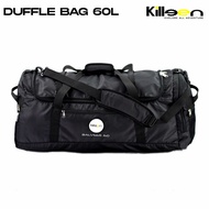 Killeen 60L Waterproof Duffel Bag - Original Killeen Gym Bag - Black Travel Bag