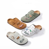 [Authentic ] CHAMPION SANDAL BIRKEN BOSTON - FLAT SOLES CODE U5AFASU19S1 - UNISEX MEN AND WOMEN