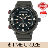 [Time Cruze] Seiko Prospex SNJ031P1 Arnie Urban Safari Solar Diver's Silicone Strap Black Dial Men Watch SNJ031 SNJ031P