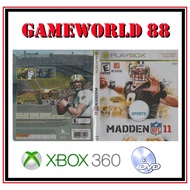 XBOX 360 GAME : Madden NFL 11