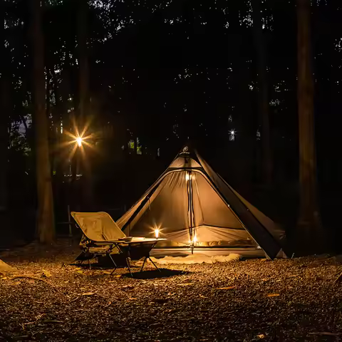 OneTigris TETRA Camping Tent 1-2 Person 3000mm Waterproofed Lightweight Backpacking Tipi Tent | Inne