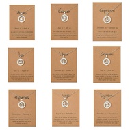 Zodiac Taurus Gemini Zodiac Star Constellation Necklace