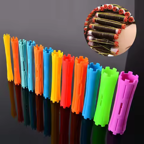 1 Set Magic Curler Curl Bar Wave Formers Flexi Rods Home Use Heatless Hair Care Curlers Rollers Root