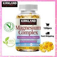 KIRKLAND magnesium complex capsules-แมกนีเซียม-เพิ่มความแข็งแรงของกล้ามเนื้อและส่งเสริมการสังเคราะห์