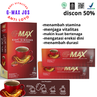 Kopi G-MAX minuman kopi kuat tahan lama stamina pria dewasa original awet diranjang bersama pasangan