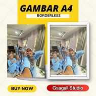 Cuci Gambar A4 High Quality Waterproof Print