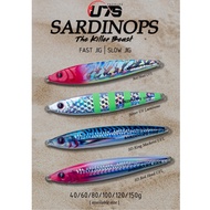 UTS SARDINOPS  Fast@Slow Jig 40G/60G/80G/100G/120G/150G (Jig Tenggiri)