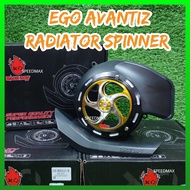 🔥READY STOCK🔥   RACEBOY EGO AVANTIZ SOLARIZ RADIATOR SPINNER ENGINE FAN COVER GEAR
