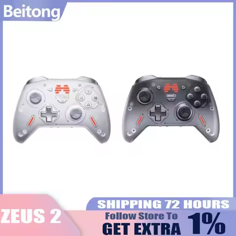 Beitong Zeus 2 Game Controller Wireless Hall Trigger 6-Axis Body Sensation 1200mah Life Pc Switch Io