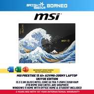 MSI Prestige 13 AI+ A2VMG-205MY Ukiyoe Edition - 13.3 2.8K OLED/U7-258V/32GB/2TB/INTEL ARC/W11/2Y
