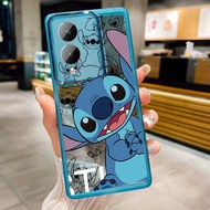 Vivo Y17s Y17 Y15 Y12 Y11 Y19 Y20 Y20s Y20i Y12s Y20sG Camera Potector Cover Chuffed Stitch Monster Crystal Candy Case Lens Protection Casing