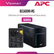 APC UPS BX1600MI-MS 1600VA, 230V BACK UPS AVR UNIVERSAL SOCKET WITH BATTERY BACKUP UNINTERRUPTIBLE P