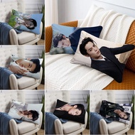 Dylan Wang Rectangle Pillow Case Wang He Di Single Side Printed Polyester Cushion Cover Home Sofa De