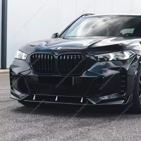 For BMW X5 G05 Lci Competition Style Front Bumper Splitter Lip Spoiler Diffuser X5 40i 40d 50e M60i 