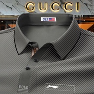 Áo Polo nam cao cấp Li.ning Cá sấu Đẳng cấp Lịch lãm 2024 - Áo thun polo vải thoáng mát A08