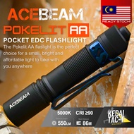 ACEBEAM POKELIT AA - Nichia 219F High CRI90 LED 550 Lumens Flashlight - - in