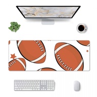 Cartoon Football mouse pad, Extra-large rubber keyboard pad Keyboard pad, desk mat, writing pad
