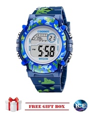 ICE Children Watches LED Digital Multi-functional Waterproof Outdoor Sports Watch FREE GIFT Box For Kids