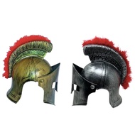 MSIA Ready Stock/ Trojan Warrior Gladiator Spartan Helmet Party Plastic Helmet Party Favor Halloween