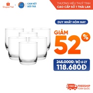 [Return Commitment If Broken] Set of 6 Ocean Top drink 235ml glass cups - Genuine