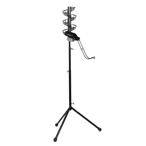 777BH-B 2 in 1 Automatic Baseball Pitching Machine Feeder and Soft Toss Trainer, S and Height Adjus
