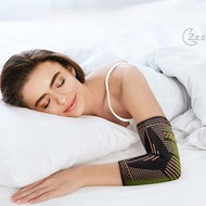 1PCS Copper Elbow Sleeve,Elbow Compression Sleeve, Elbow Brace For Tendonitis and Tennis Elbow,Golfe