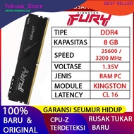 RAM KINGSTON FURY BEAST DDR4 8GB 3200 MHz 25600 RAM PC DDR4 8GB HYPERX - 1PCS