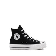 Giày Thể Thao Womens Chuck Taylor All Star Platform Canvas - Black/White/White