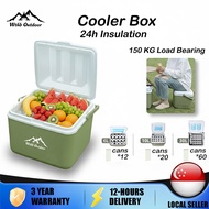 10L 16L 30L Ice Box Camping Small Cooler Box Food&Drink Fishing Heavy duty Storage Portable Outdoor 