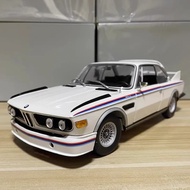 Diecast 1:18 Scale Bmw 3.0 Csl E9 1973 White Alloy Collection Model Adult Classic Collection Decorat