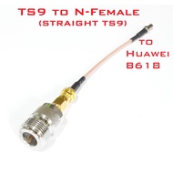 TS9 Male To SMA N Female Adapter Cable Converter TS9 4G Antenna To SMA Port for Router Huawei B529 B