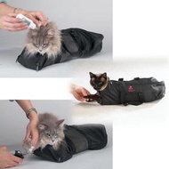 全新 貓剪指甲 貓沖涼 防抓美容洗澡袋 寵物用品 清潔貓 照顧貓 Pet Cat Bathing Bag Shower Bag Washing Bag Nail Clipper Assist 剪指甲 