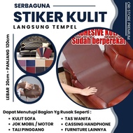 sticker kulit sofa meteran kursi kulit sticker sofa langsung Tempel